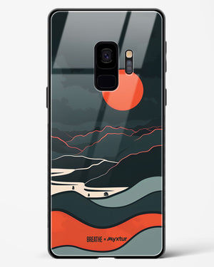 Fiery Nightfall [BREATHE] Glass Case Phone Cover (Samsung)