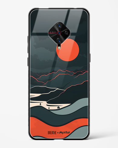 Fiery Nightfall [BREATHE] Glass Case Phone Cover (Vivo)