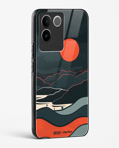 Fiery Nightfall [BREATHE] Glass Case Phone Cover (Vivo)