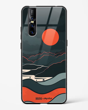 Fiery Nightfall [BREATHE] Glass Case Phone Cover (Vivo)