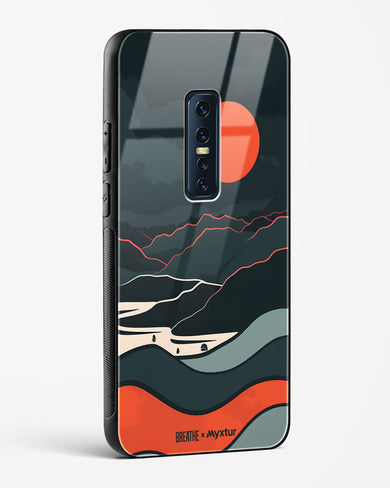 Fiery Nightfall [BREATHE] Glass Case Phone Cover (Vivo)