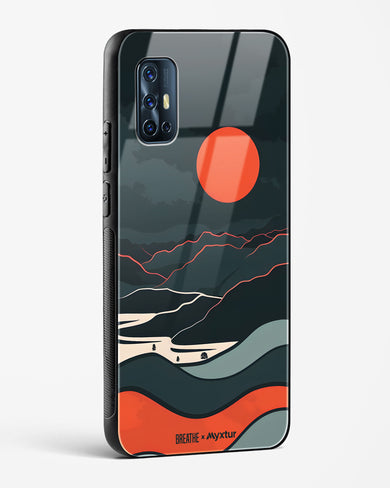 Fiery Nightfall [BREATHE] Glass Case Phone Cover (Vivo)