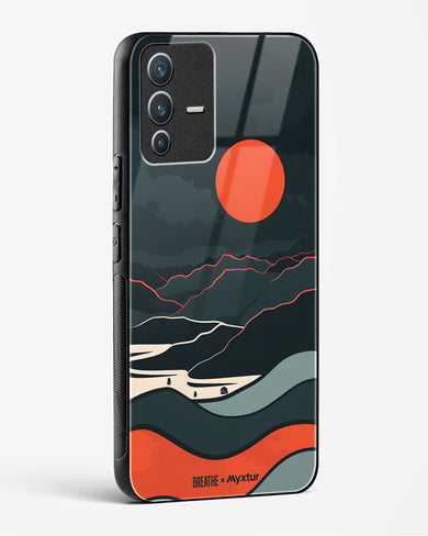 Fiery Nightfall [BREATHE] Glass Case Phone Cover (Vivo)