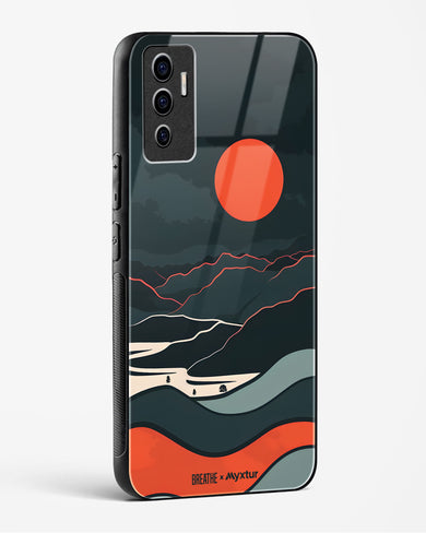 Fiery Nightfall [BREATHE] Glass Case Phone Cover (Vivo)