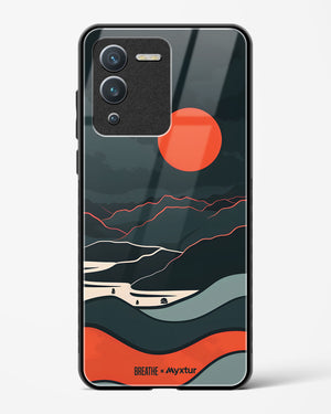 Fiery Nightfall [BREATHE] Glass Case Phone Cover (Vivo)