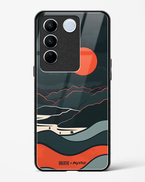 Fiery Nightfall [BREATHE] Glass Case Phone Cover (Vivo)