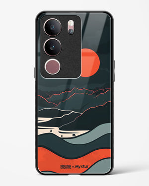 Fiery Nightfall [BREATHE] Glass Case Phone Cover (Vivo)