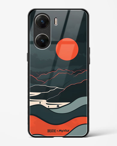 Fiery Nightfall [BREATHE] Glass Case Phone Cover (Vivo)