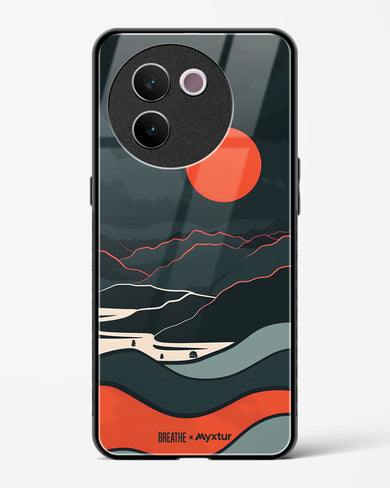 Fiery Nightfall [BREATHE] Glass Case Phone Cover (Vivo)