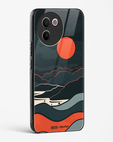 Fiery Nightfall [BREATHE] Glass Case Phone Cover (Vivo)