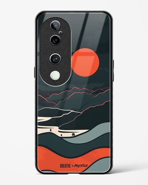 Fiery Nightfall [BREATHE] Glass Case Phone Cover (Vivo)