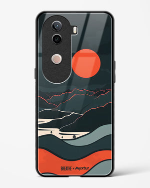 Fiery Nightfall [BREATHE] Glass Case Phone Cover (Vivo)
