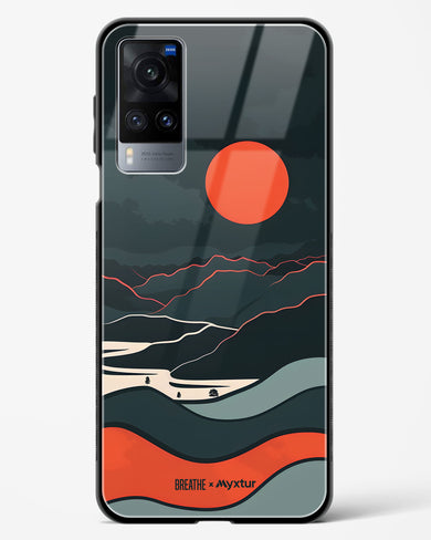 Fiery Nightfall [BREATHE] Glass Case Phone Cover (Vivo)