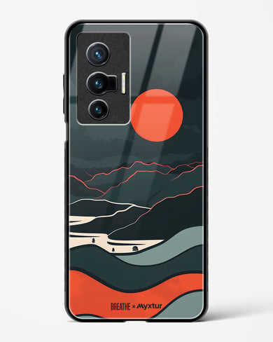 Fiery Nightfall [BREATHE] Glass Case Phone Cover (Vivo)