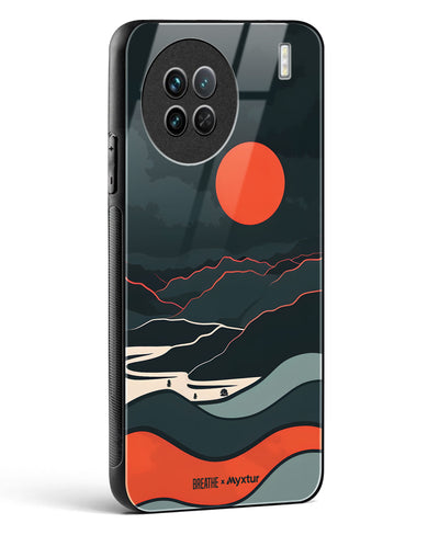 Fiery Nightfall [BREATHE] Glass Case Phone Cover (Vivo)