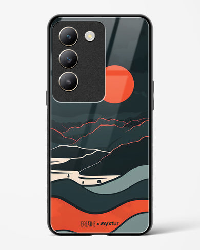 Fiery Nightfall [BREATHE] Glass Case Phone Cover (Vivo)