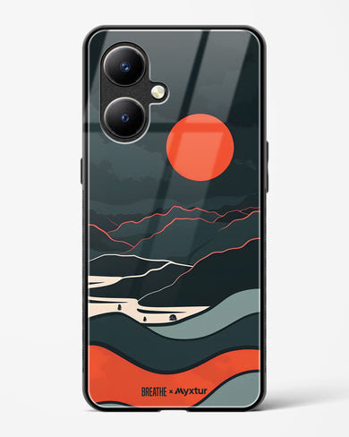 Fiery Nightfall [BREATHE] Glass Case Phone Cover (Vivo)