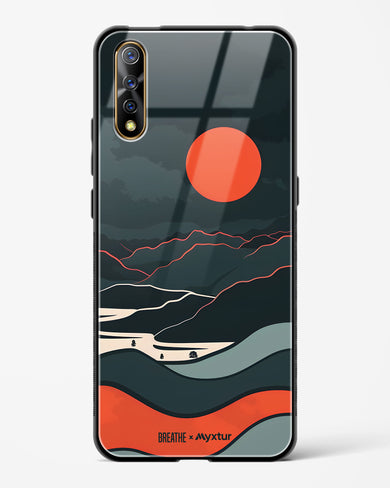 Fiery Nightfall [BREATHE] Glass Case Phone Cover (Vivo)