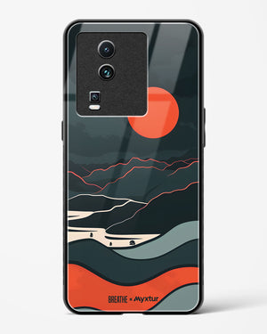 Fiery Nightfall [BREATHE] Glass Case Phone Cover (Vivo)