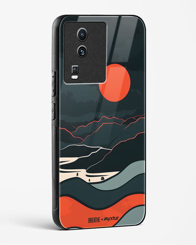 Fiery Nightfall [BREATHE] Glass Case Phone Cover (Vivo)