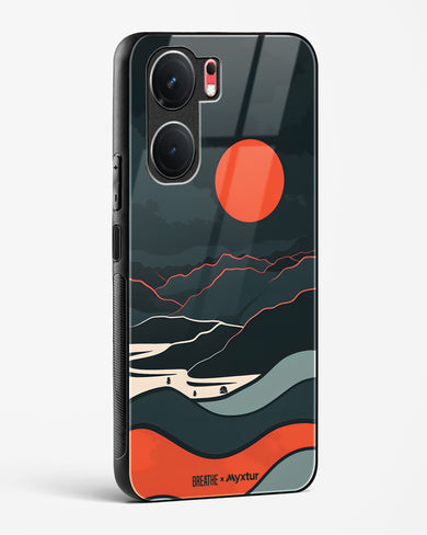 Fiery Nightfall [BREATHE] Glass Case Phone Cover (Vivo)