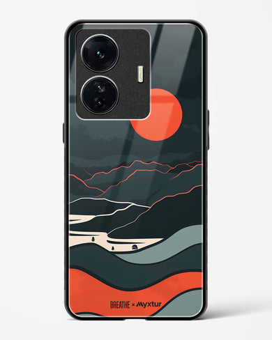 Fiery Nightfall [BREATHE] Glass Case Phone Cover (Vivo)