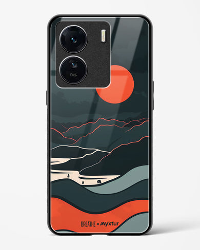 Fiery Nightfall [BREATHE] Glass Case Phone Cover (Vivo)