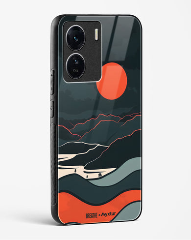 Fiery Nightfall [BREATHE] Glass Case Phone Cover (Vivo)