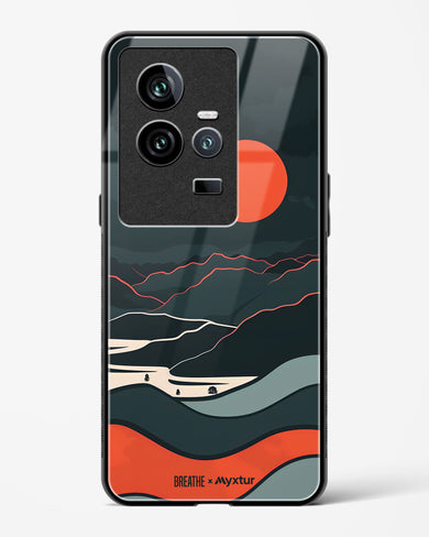 Fiery Nightfall [BREATHE] Glass Case Phone Cover (Vivo)