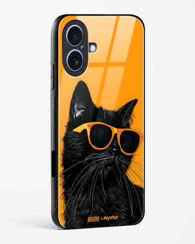 Feline Flair [BREATHE] Glass Case Phone Cover (Apple)