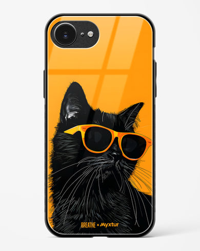 Feline Flair [BREATHE] Glass Case Phone Cover (Apple)