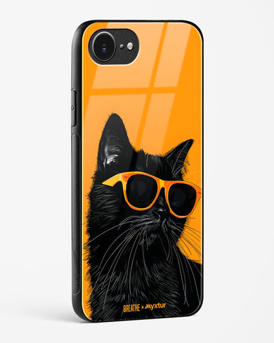 Feline Flair [BREATHE] Glass Case Phone Cover (Apple)