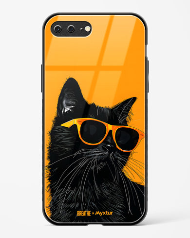 Feline Flair [BREATHE] Glass Case Phone Cover (Apple)