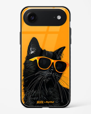 Feline Flair [BREATHE] Glass Case Phone Cover (Apple)