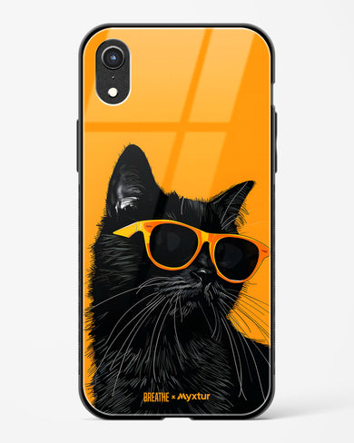 Feline Flair [BREATHE] Glass Case Phone Cover (Apple)