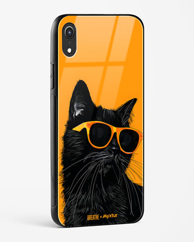 Feline Flair [BREATHE] Glass Case Phone Cover (Apple)