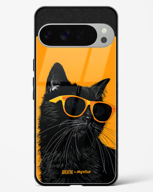 Feline Flair [BREATHE] Glass Case Phone Cover (Google)