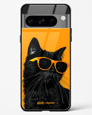 Feline Flair [BREATHE] Glass Case Phone Cover (Google)
