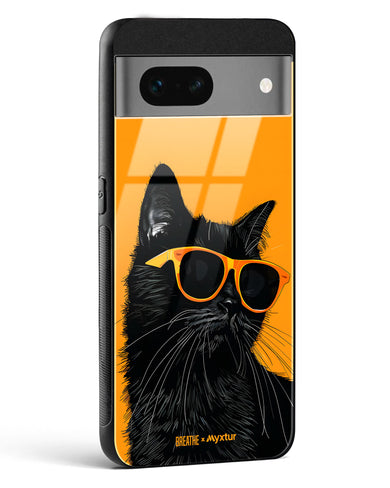 Feline Flair [BREATHE] Glass Case Phone Cover (Google)