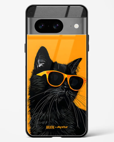 Feline Flair [BREATHE] Glass Case Phone Cover (Google)