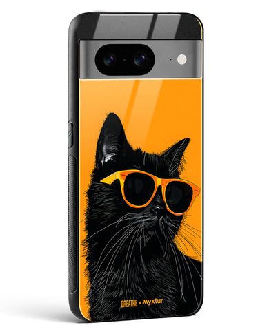 Feline Flair [BREATHE] Glass Case Phone Cover (Google)