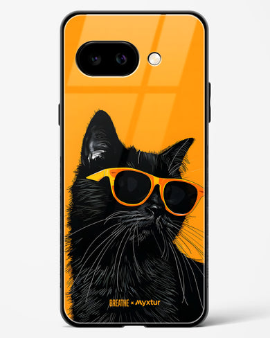 Feline Flair [BREATHE] Glass Case Phone Cover (Google)