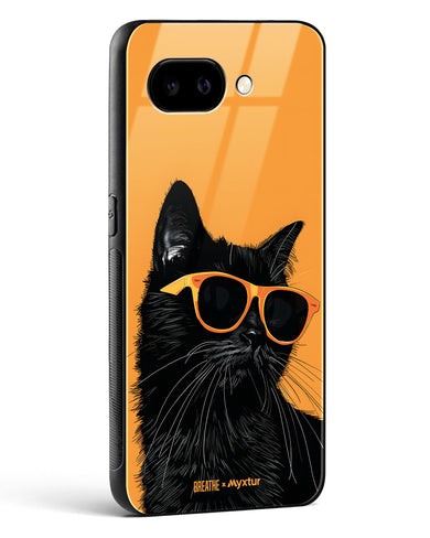 Feline Flair [BREATHE] Glass Case Phone Cover (Google)