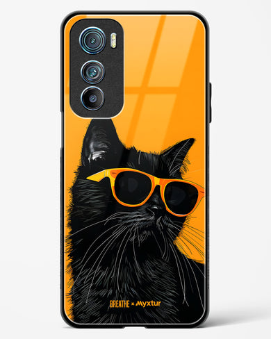 Feline Flair [BREATHE] Glass Case Phone Cover (Motorola)