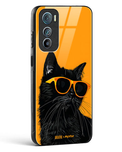 Feline Flair [BREATHE] Glass Case Phone Cover (Motorola)