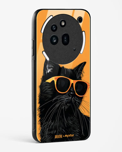 Feline Flair [BREATHE] Glass Case Phone Cover (Nothing)