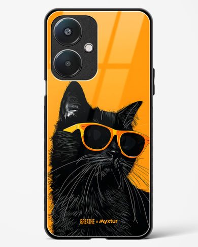 Feline Flair [BREATHE] Glass Case Phone Cover (Oppo)