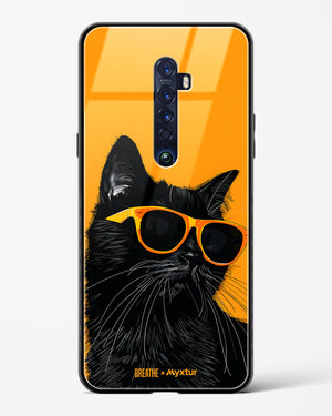 Feline Flair [BREATHE] Glass Case Phone Cover (Oppo)
