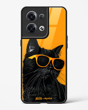 Feline Flair [BREATHE] Glass Case Phone Cover (Oppo)