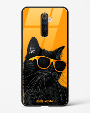 Feline Flair [BREATHE] Glass Case Phone Cover (Oppo)